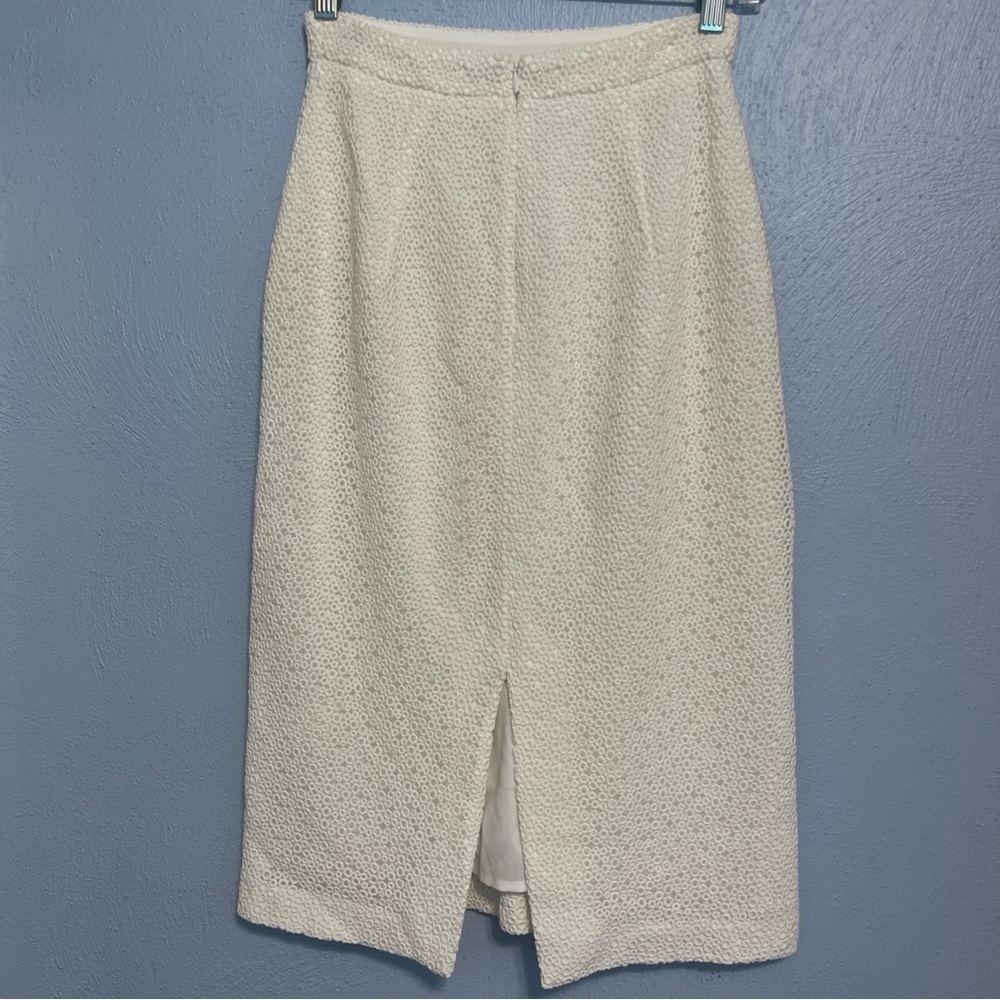 CLUB MONACO Elegant White Skirt size 00 NTG - Picture 2 of 14